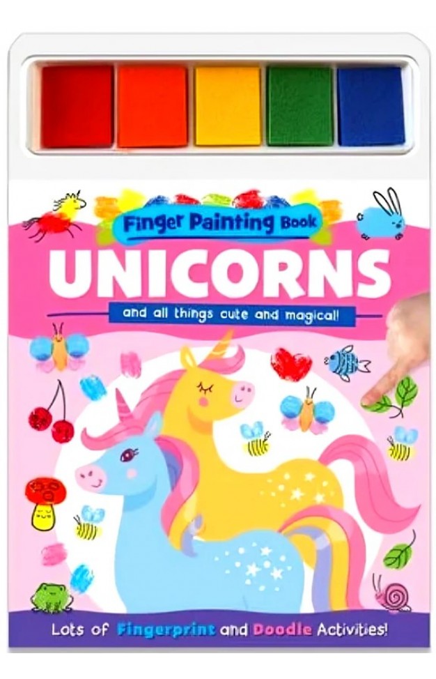 Finger Painting Book Unicorn